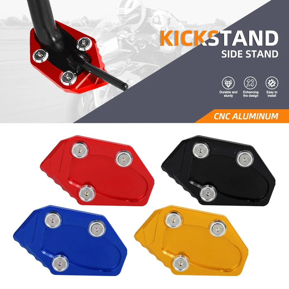 

For Yamaha YZF R25 R3 MT-03 NIKEN GT ABS YZFR3 YZFR25 Motorcycle Kickstand Side Stand Extension Enlarger Extender Pad Plate