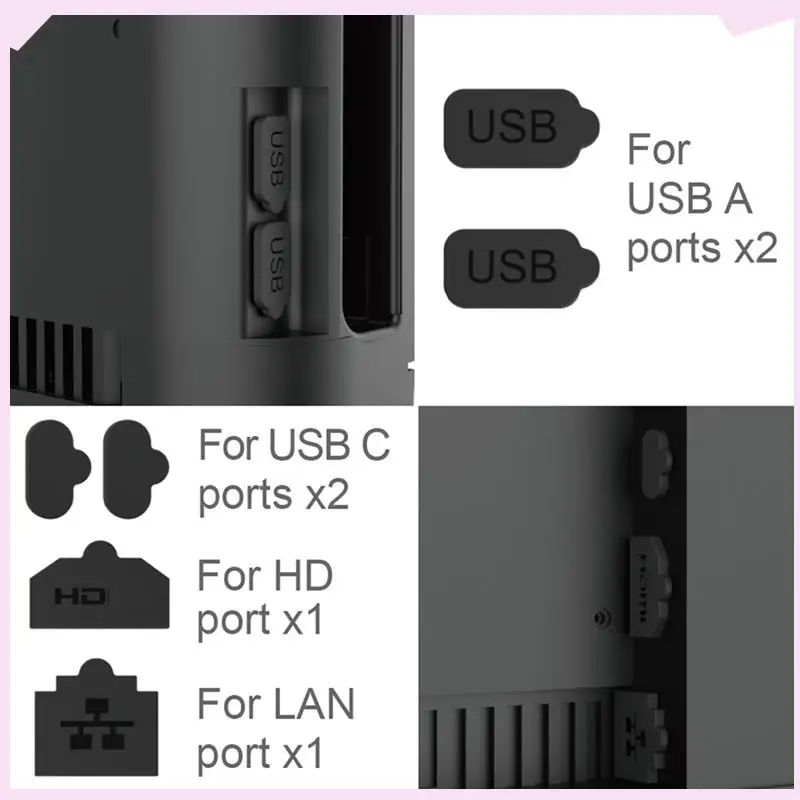 B24B For Switch 2 Model Carrying Case 9 In 1 Silicone Cover Screen Protector Dustproof Handle Accessories Kit