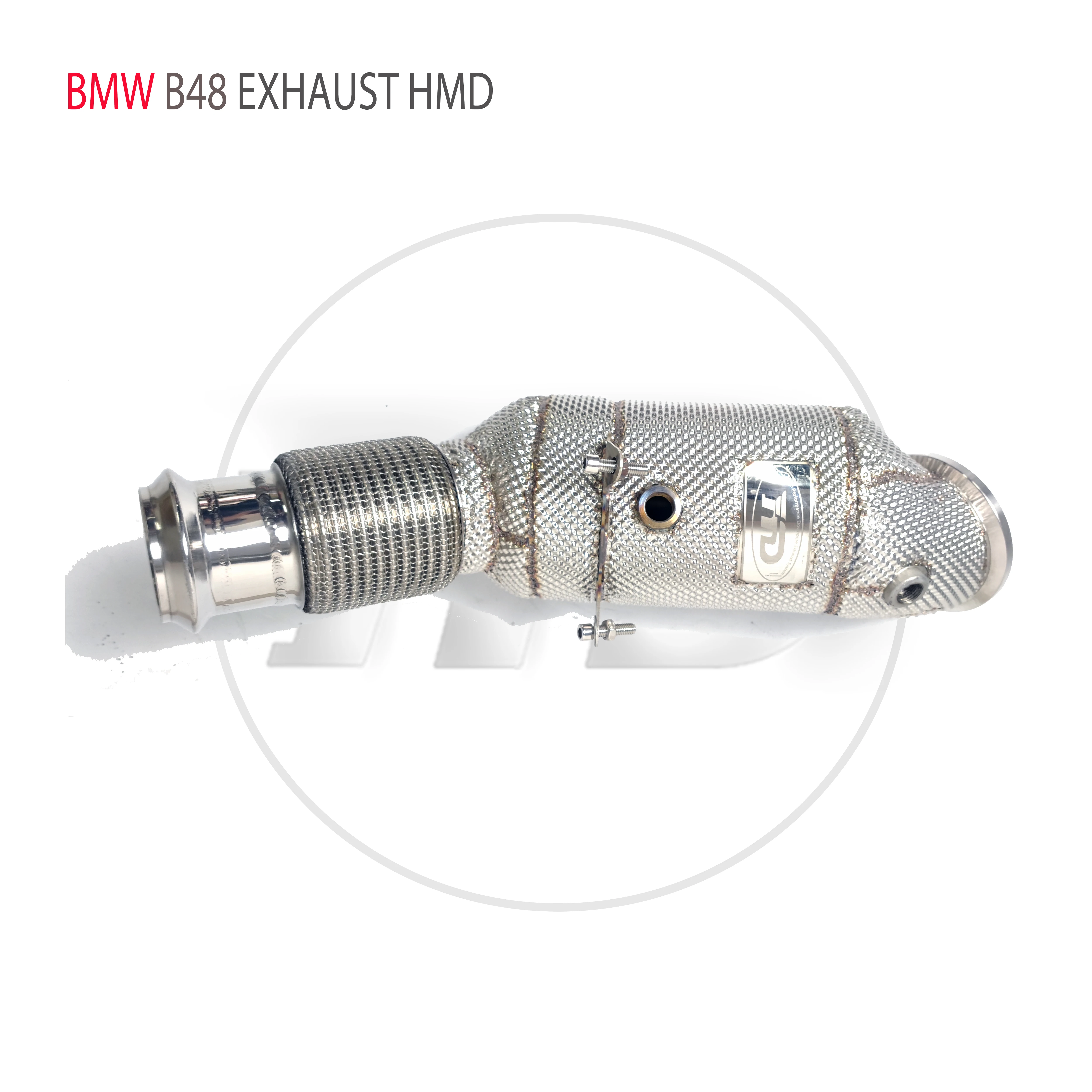 

HMD Exhaust System High Flow Performance Downpipe for BMW 220i 225i B48 2.0T Car Accessories With Cat Pipe