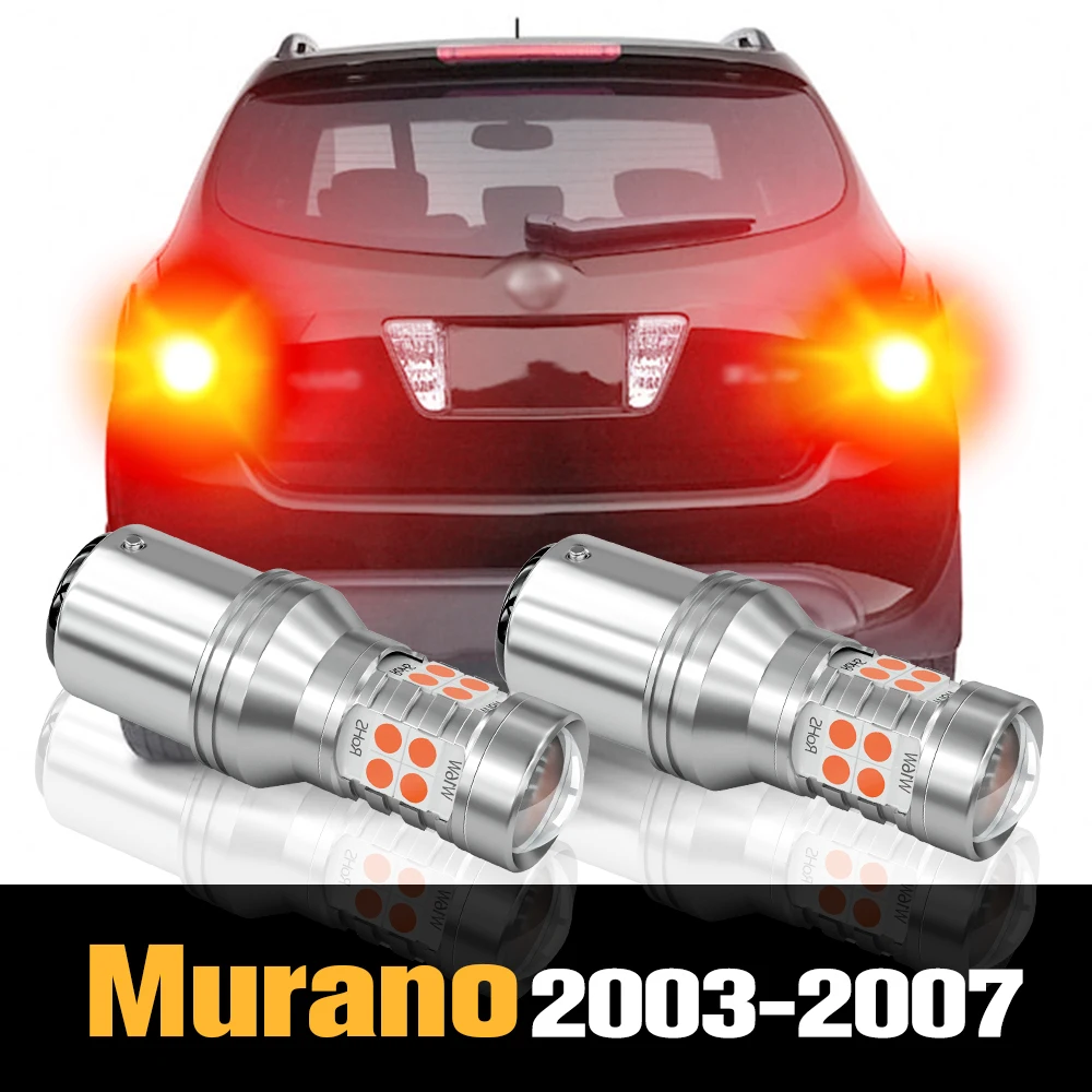 

2pcs Canbus LED Brake Light Lamp Accessories For Nissan Murano Z50 2003 2004 2005 2006 2007