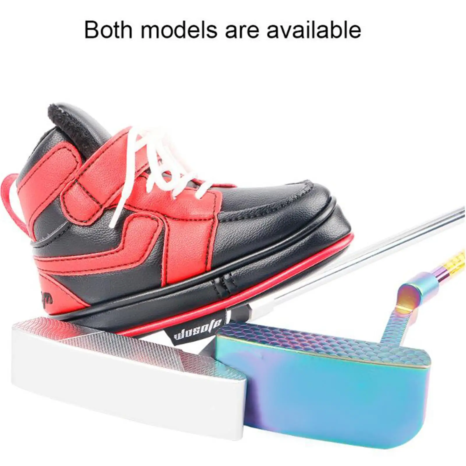 

Golf Club Protector PU Leather Blade Putter Cover Plush Lining Keepsake Sports Accessory for Golf Practice and Travel