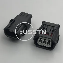 1 Set 3 Pin 6189-7037 6188-4775 Waterproof Auto Electrical Ignition Coil Socket AC Assembly Car Light Connector For Honda