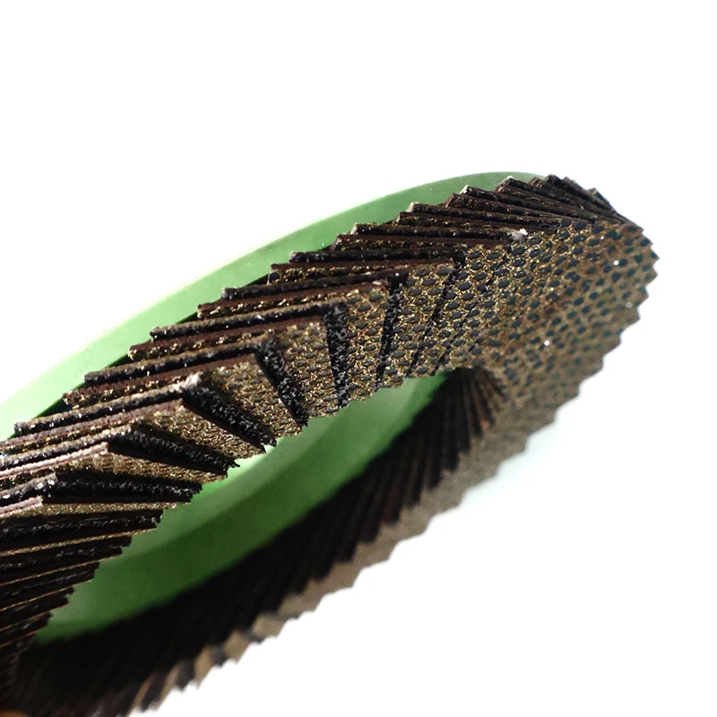 115mm Diamond Flap Disc ล้อใช้เครื่องบดมุมสําหรับแก้วโลหะกระเบื้องเซรามิคหินอ่อนและหินแกรนิตขัดล้อ
