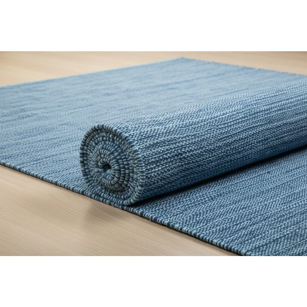 

Handmade Organic Cotton Yoga Mat - Non-Toxic, Chemical-Free, Washable & Portable for Exercise & Meditation