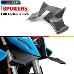 Lower Pressure Bare For SUZUKI GSX 8S GSX8S 2023 2024 Motorcycle Sport Downforce Naked Front Spoilers Aerodynamic Wing Deflector
