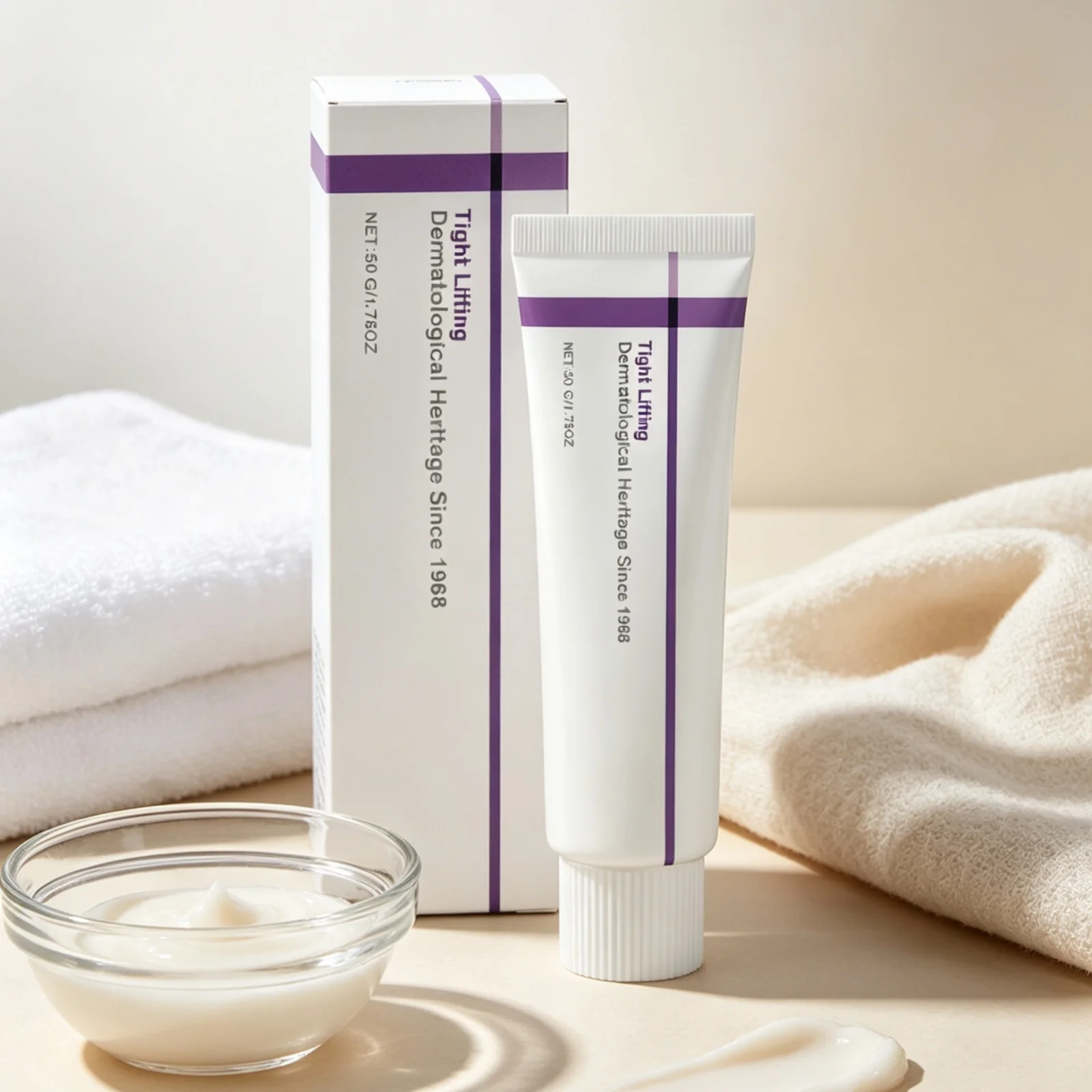 Hydration Face Tightening Cream Lightweight Silky Face Long Lasting Moisturizer Revitalizing Skin Brightening Lifting Cream 50g