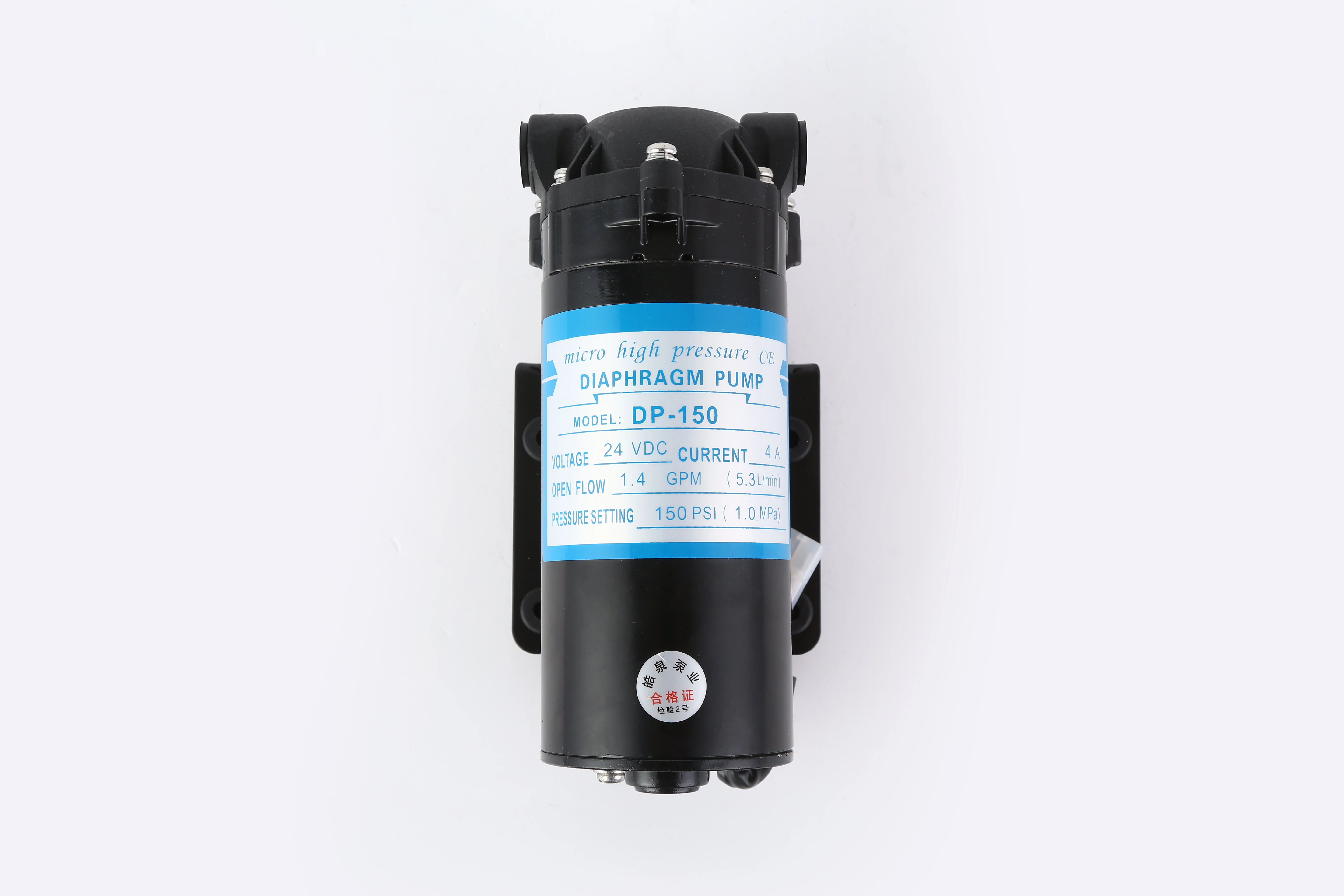 Classic Design Corrosion-Resistant DP-150-12V Diaphragm Pump 30W Motor Power Source for Car Wash Cleaning
