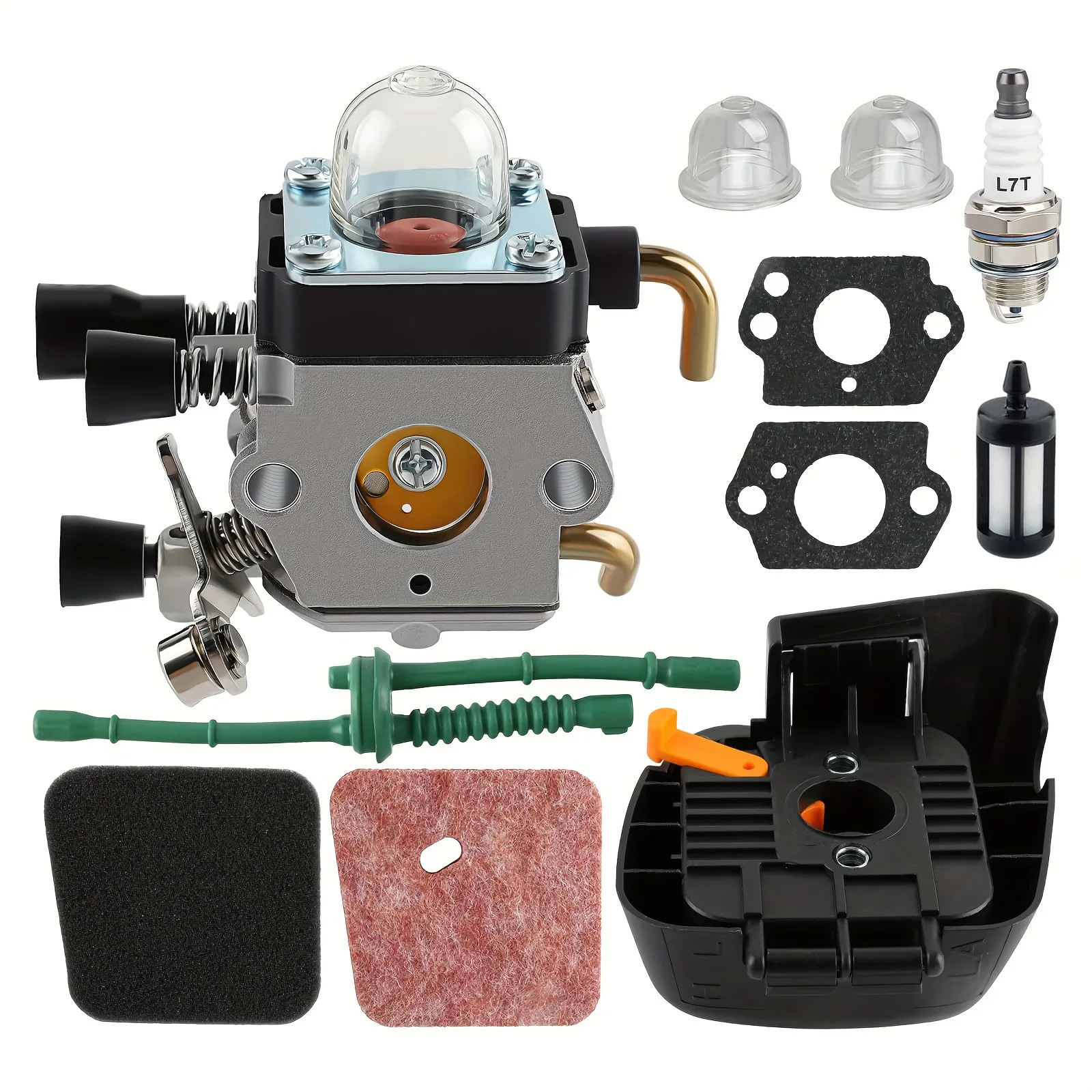 stihl-fs38-fs45-fs55-km55-fs75-fs80-fs85-fc75-fc85キャブレターに適しています。fs45-fs85-zama-ciq-s186a-hs45芝刈り機に適しています。