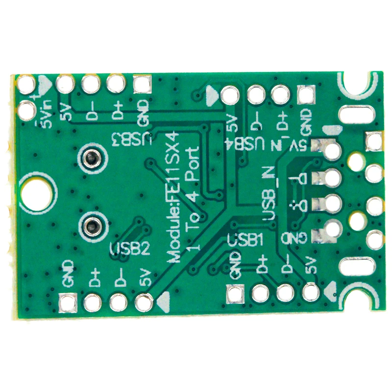 USB2.0 Expansion Module HUB Concentrator 1 Minute 4 1 Drag 4 Interface Transfer Development Board Drive-Free