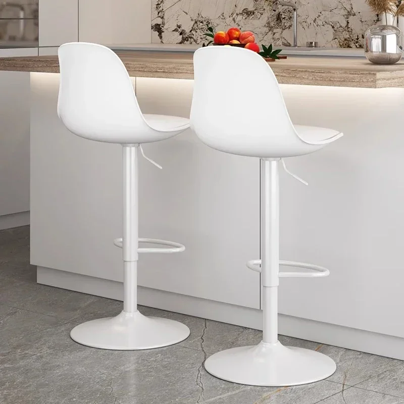 Counter White Bar Stool Kitchen Luxury Home Modern High Chair Nordic Designer Bancos Para Barra Furniture Decoration