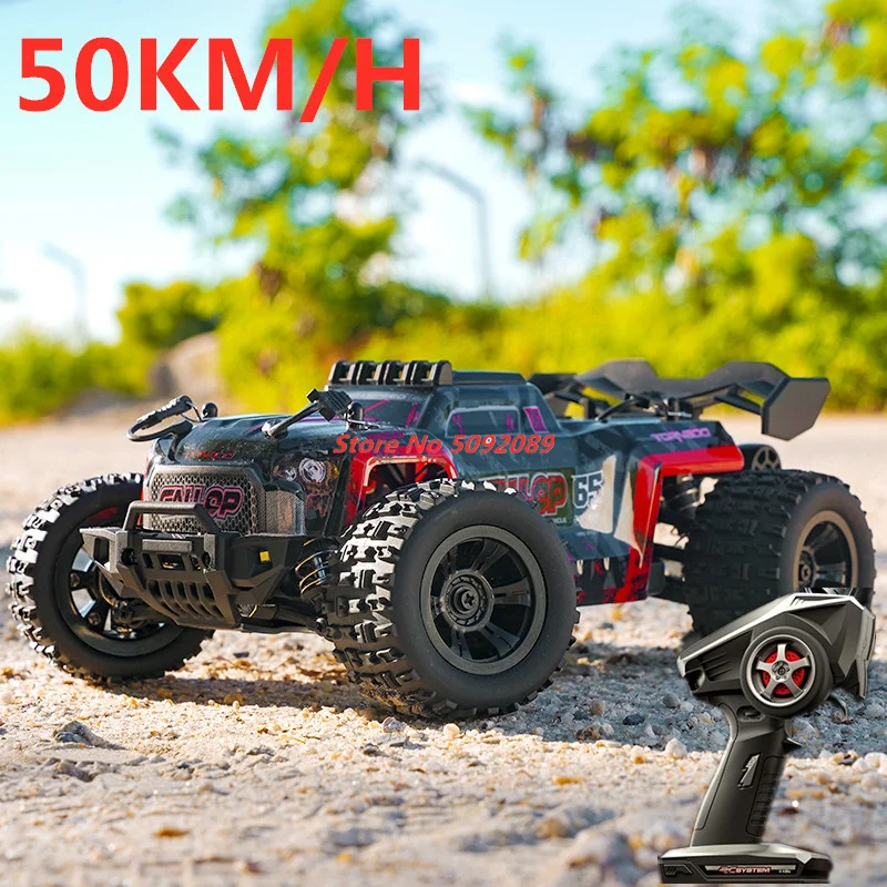 Professional Adult Car 2.4GHz 4WD Rc Car All-Terrain 50Km/h Off-Road Climbing RC Racing Car Vehical Toy Gifts RC Car With LED