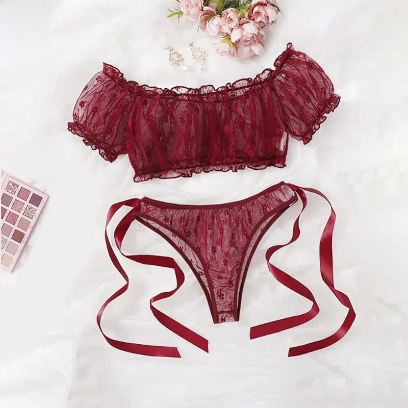 

Сексуальный экзотический прозрачный комплект с бюстгальтером, чувственное женское нижнее белье, шикарный комплект Faion, футболка, зимняя коллекция для женщин среднего возраста