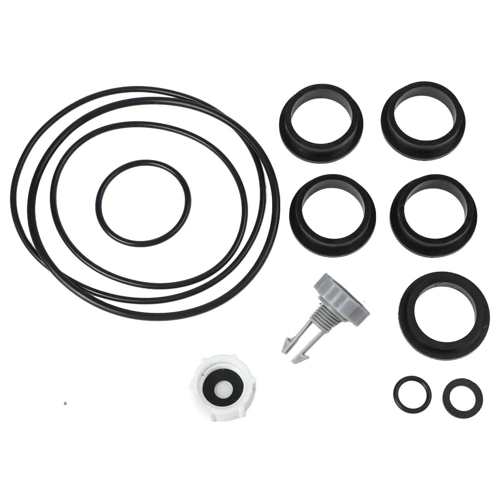 Replacement Drain Valve Cover and O Rings Set for Intex Pool Sand Filter Pumps Model 11456 and 25013 Seal Integrity