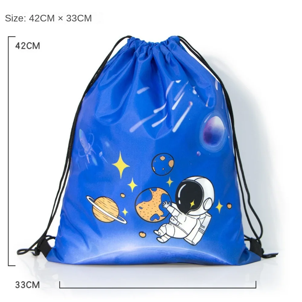 Hot Sale Dry Wet Separation Swimming Storage Bag Oxford Cartoon Waterproof Bag Lightweight Foldable Shoulder Bag Girl and Boy