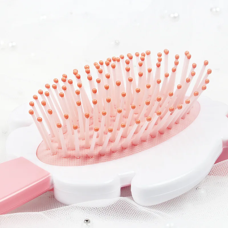 1pc Cartoon Rabbit Mermaid Combs for Kids Cute Air Cushion Massage Comb for Girls Children Dress Up Make Upshair Care Toys Gifts