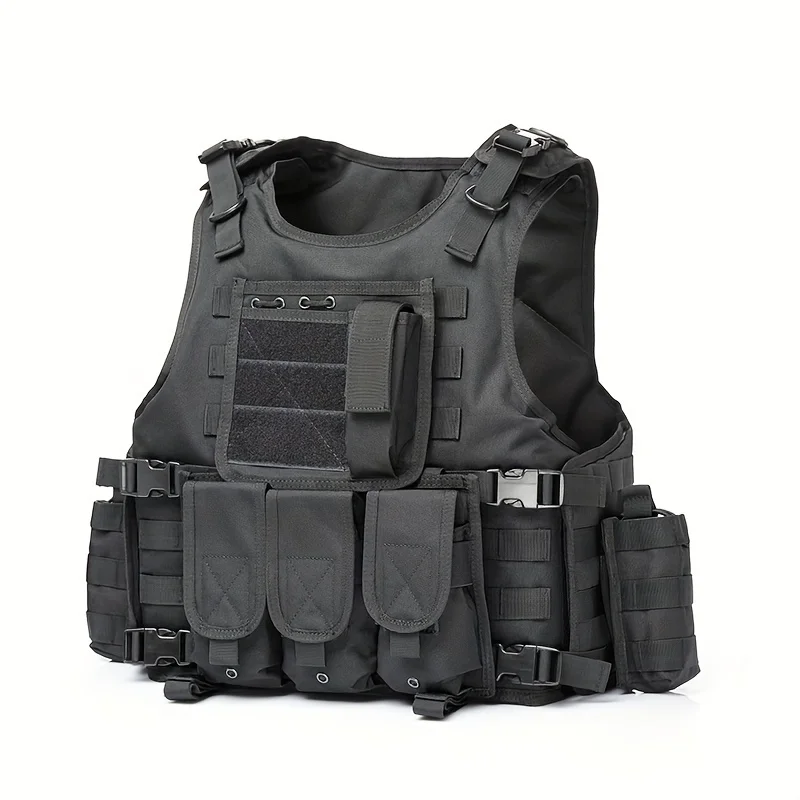 YAKEDA Chaleco Táctico MOLLE Resistente para Entrenamiento Exterior - imagen 3