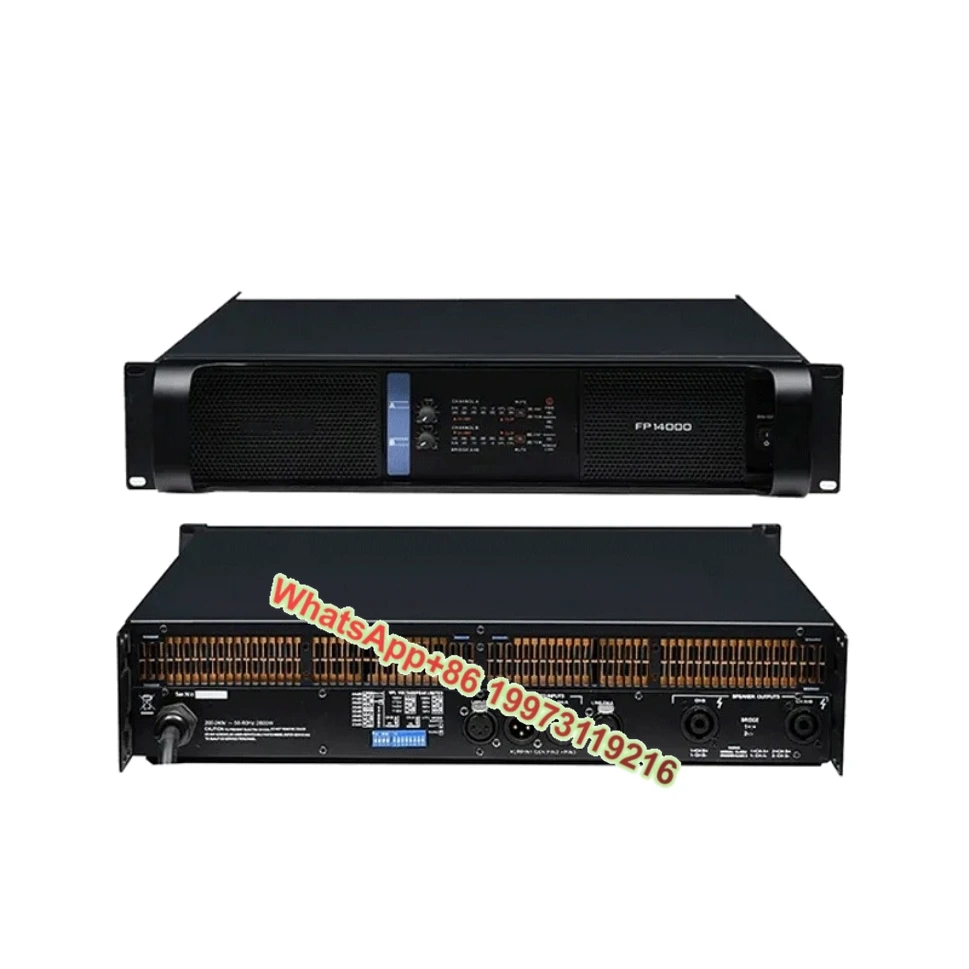 

Лабораторный усилитель мощности FP14000.◆ FP14000 Высококачественный OEM ODM FP Series Class TD 2-канальный FP14000 для концертного шоу