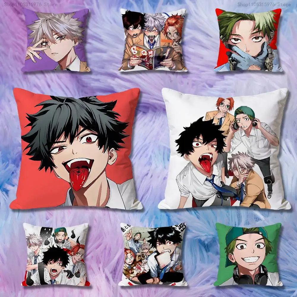 

Cool P-Phantom Busters Comic Anime Celebrity Merchandise All-Match Printed Pillow Case Sofa Car Office Room Decoration Protector