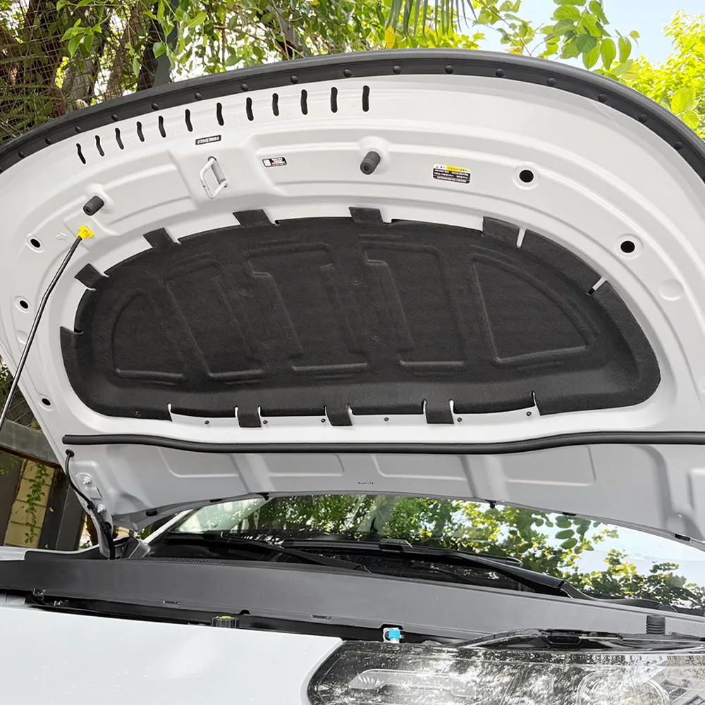 Fit For Leapmotor A10 2026 Front Engine Compartment Soundproof Cotton Interior Supplies Flame Retardant And Noise Reducing