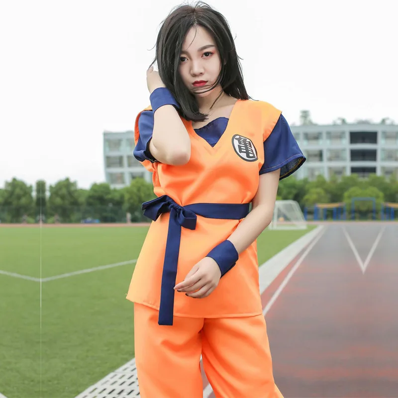 Hot Dragon Ball Cosplay Anime Son Goku Costume Anime Cosplay Hero Uniform Wig Carnival New Halloween Costume Man Woman Gifts