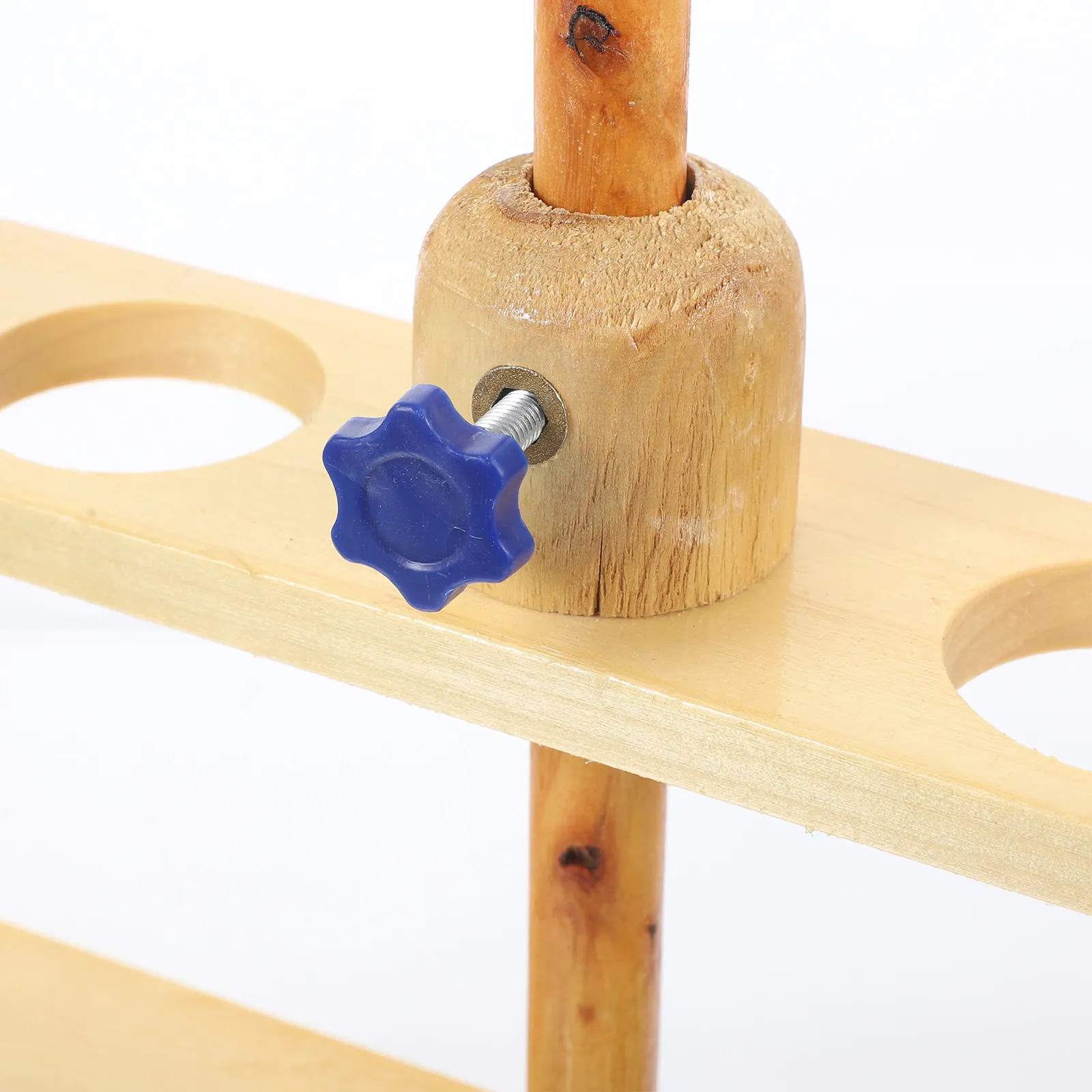 1Pcs Double Hole Funnel Stand Detachable Design Chemistry Laboratory Support Experimental Apparatus Supplies Supplies