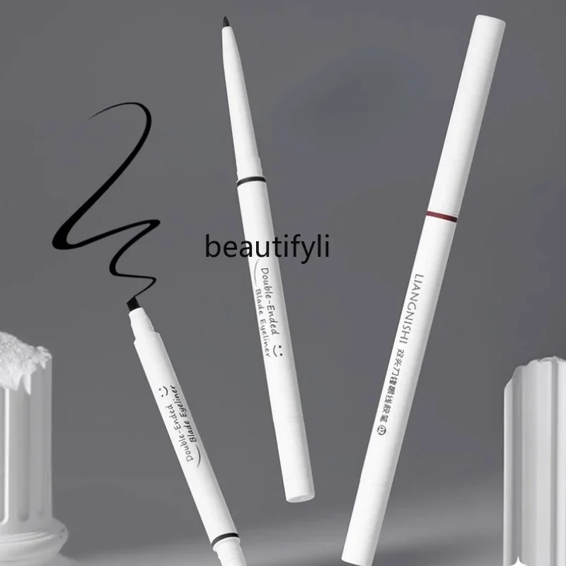 Double-ended glue pen Double-ended ultra-fine waterproof  long-lasting and smooth not easy to fade dye and develop color