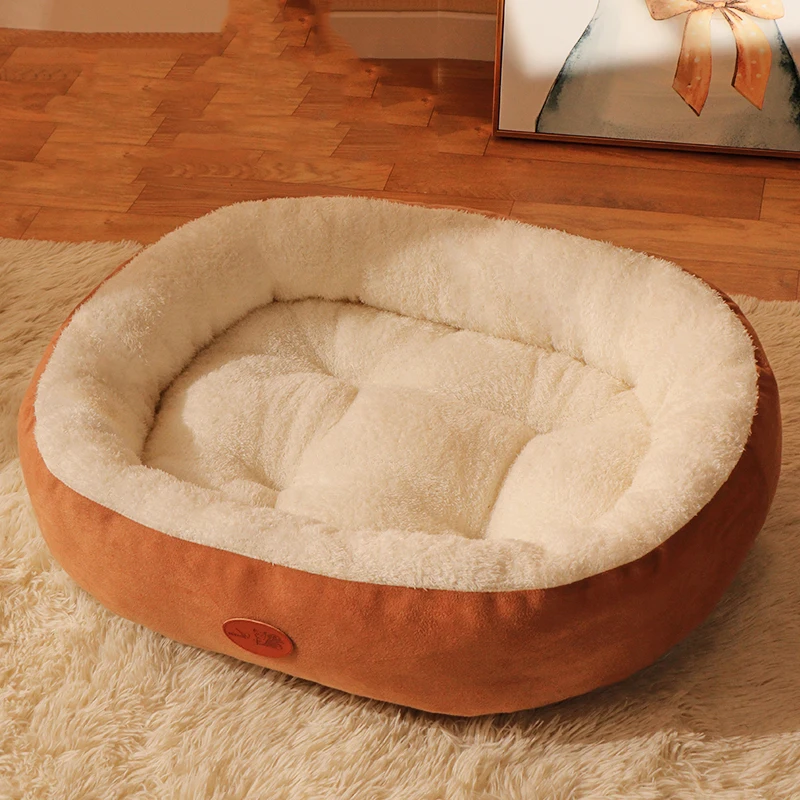 Sleeping Daybed Dog Kennel Floor Cushion Designer Simple New Dog Kennel Modern Nordic House Niche Pour Chien Accessories