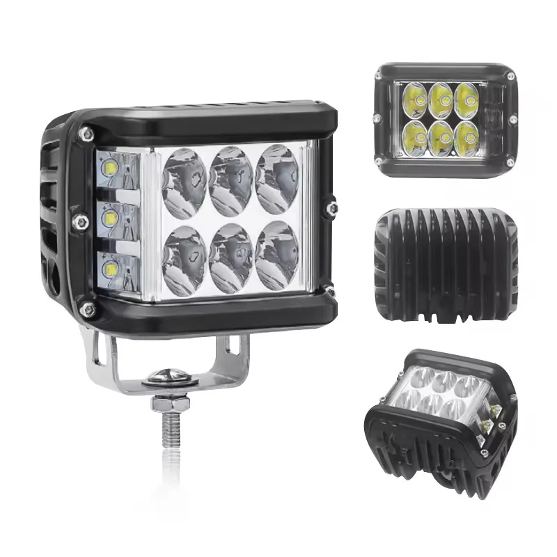 

45W3.8 inch three-sided luminous LED off-road tractor truck modification light