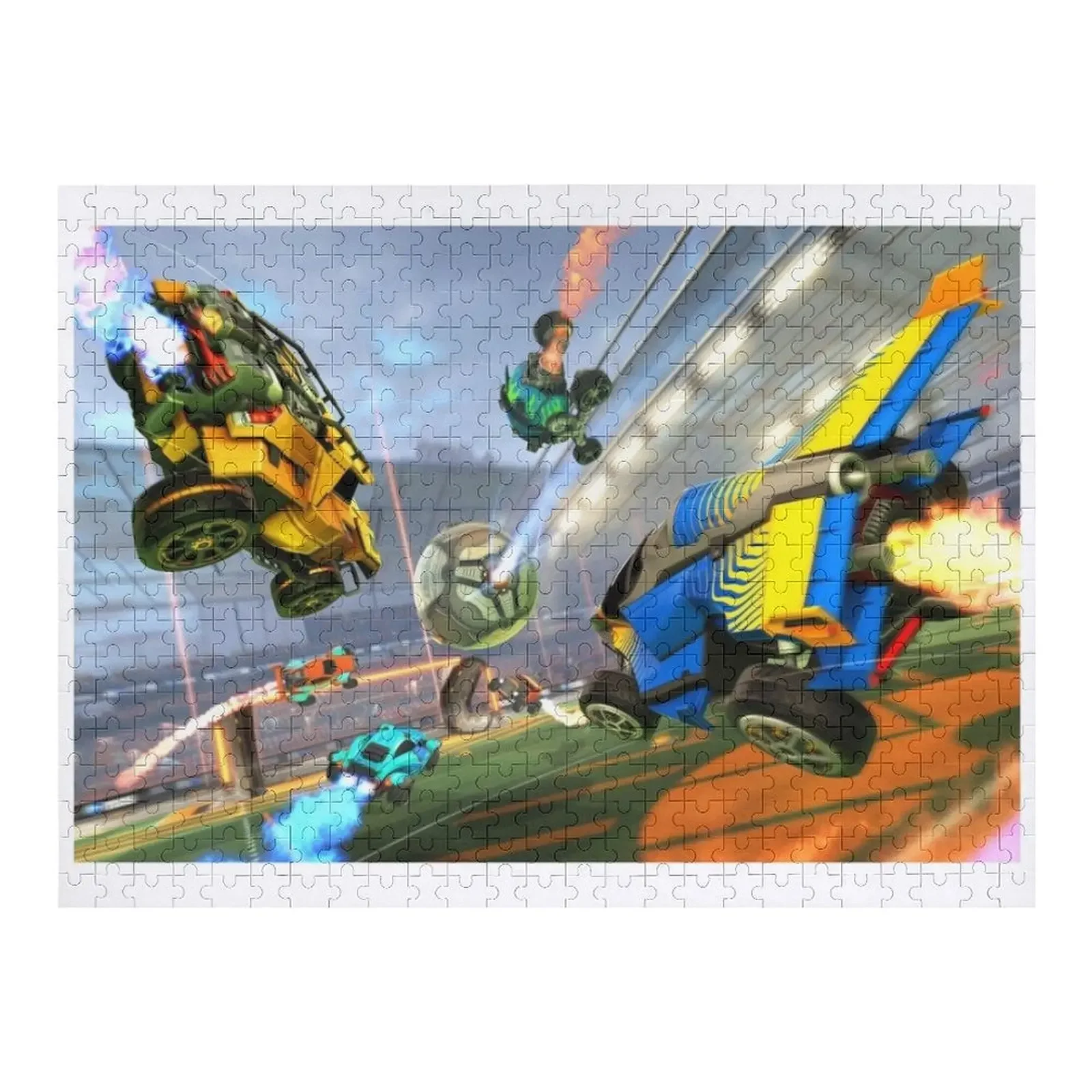 

Rocket Soccer League Aftershock Car Jigsaw Puzzle Name Wooden Toy Personalized Gift Married Iq Puzzle