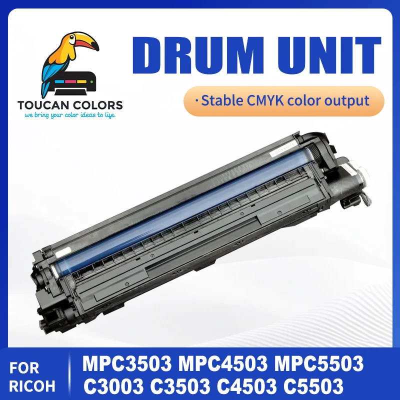 ToucanPrinterDrum Unit Image Unit Developer Unit IU PCU CMYK for Ricoh MPC3503 MPC4503 MPC5503 C3003C3503C4503C5503 Photo Copier