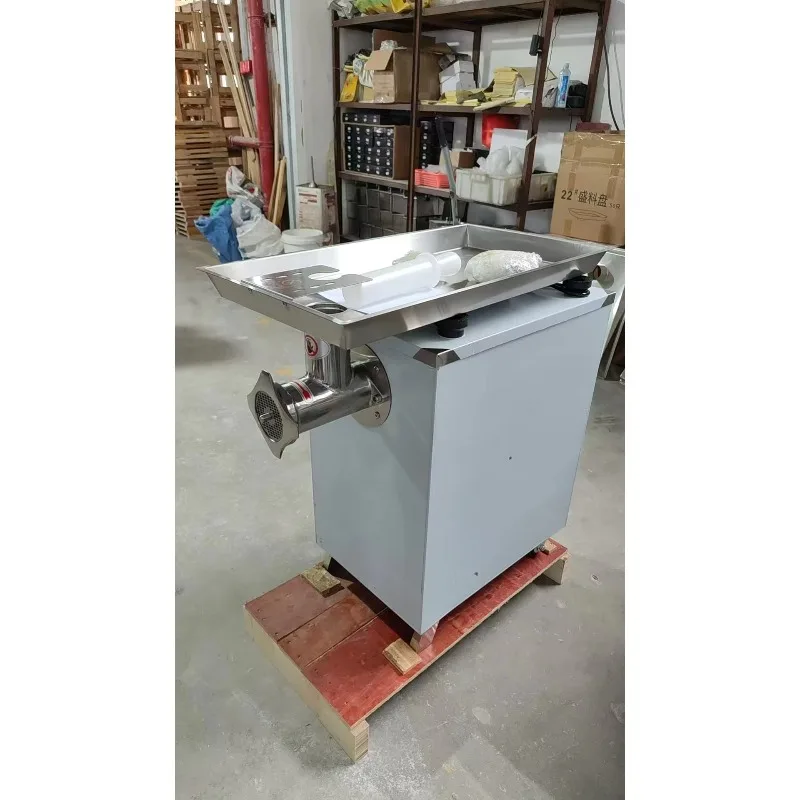 Picture 5: Customized Commercial Grade Electric Meat Mincer System Multi-Purpose Frozen Meat Processing Seasoning Mixer