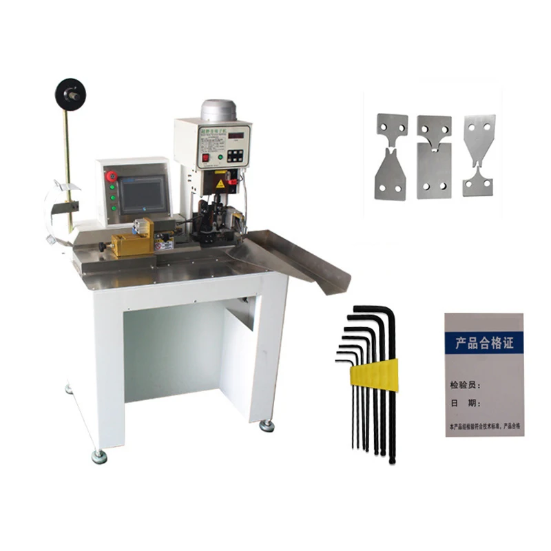 NewSemi-automatic cable terminal machine TF-P-01 terminal crimping machine cable terminal integrated machine single-chip control