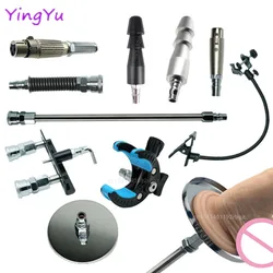 T02 Sex Machine Attachments Quick Coupling Spring Joints Dildo Plugs Suction Cup Extension Bar Adult Sex Toys Vibrator Holder