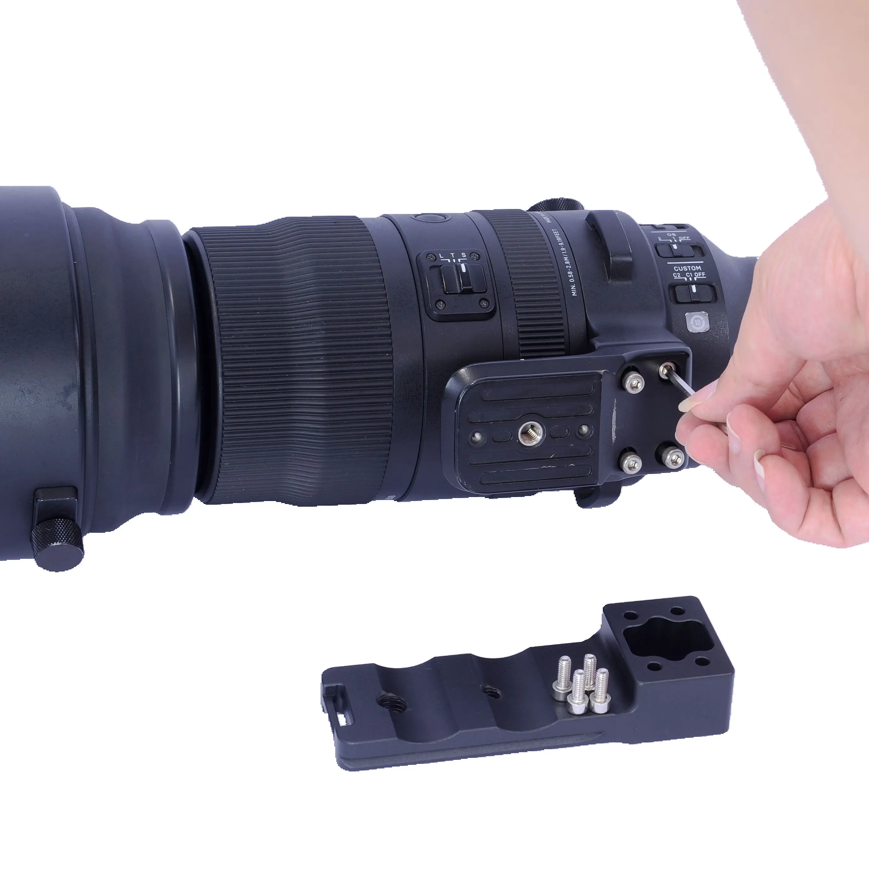 Isoot-دعم طوق طوق لsigma ، حلقة تثبيت Sigma ، عدسة رياضية من من من من من من ، من ، من ، إلى ، 60-، من ، من ، إلى ، من DG OS HSM