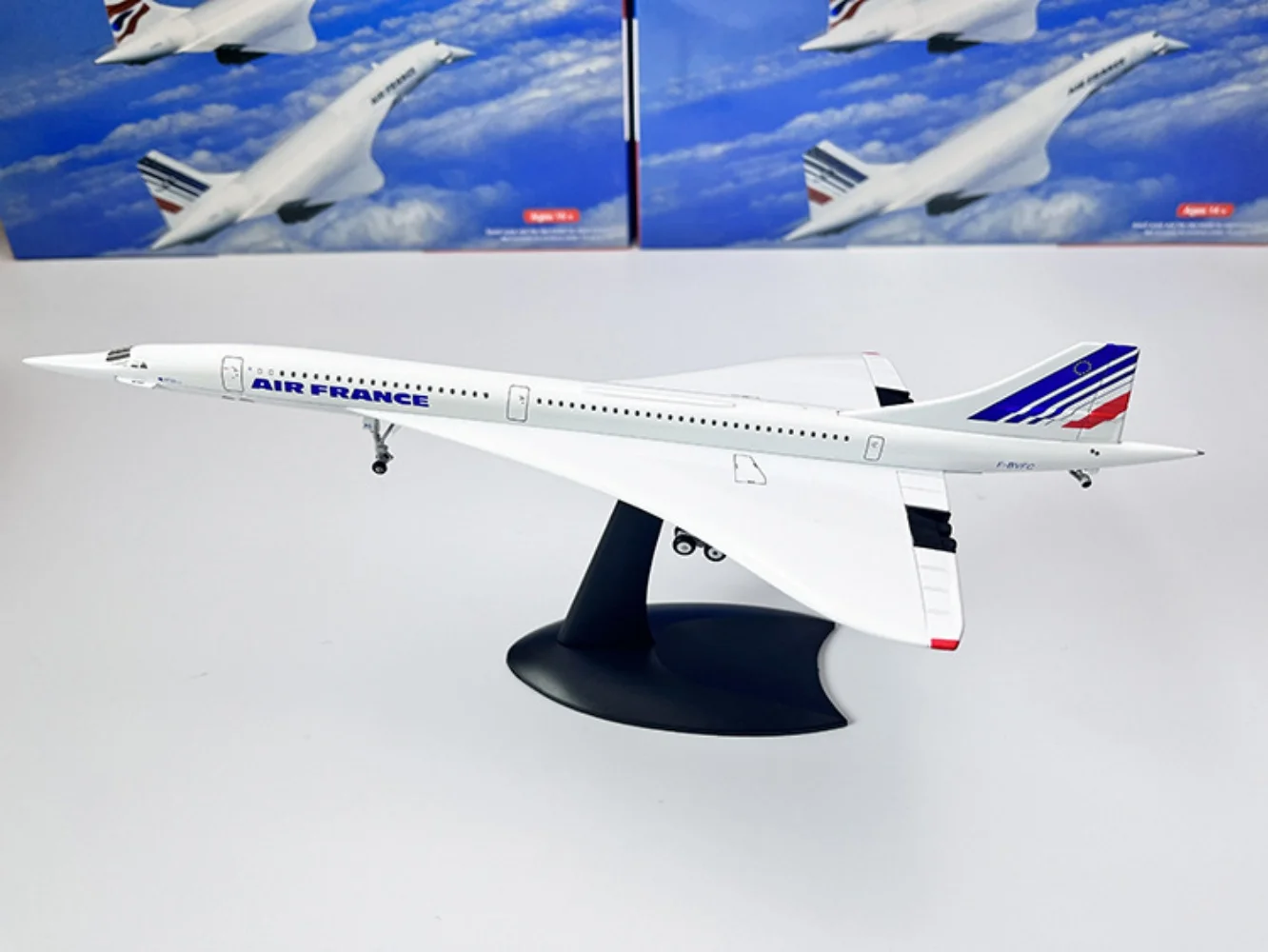 1/200 Scale Airplane Concorde Air France British Airways Supersonic Aircraft Model Alloy Diecast for Adult Souvenir Collection