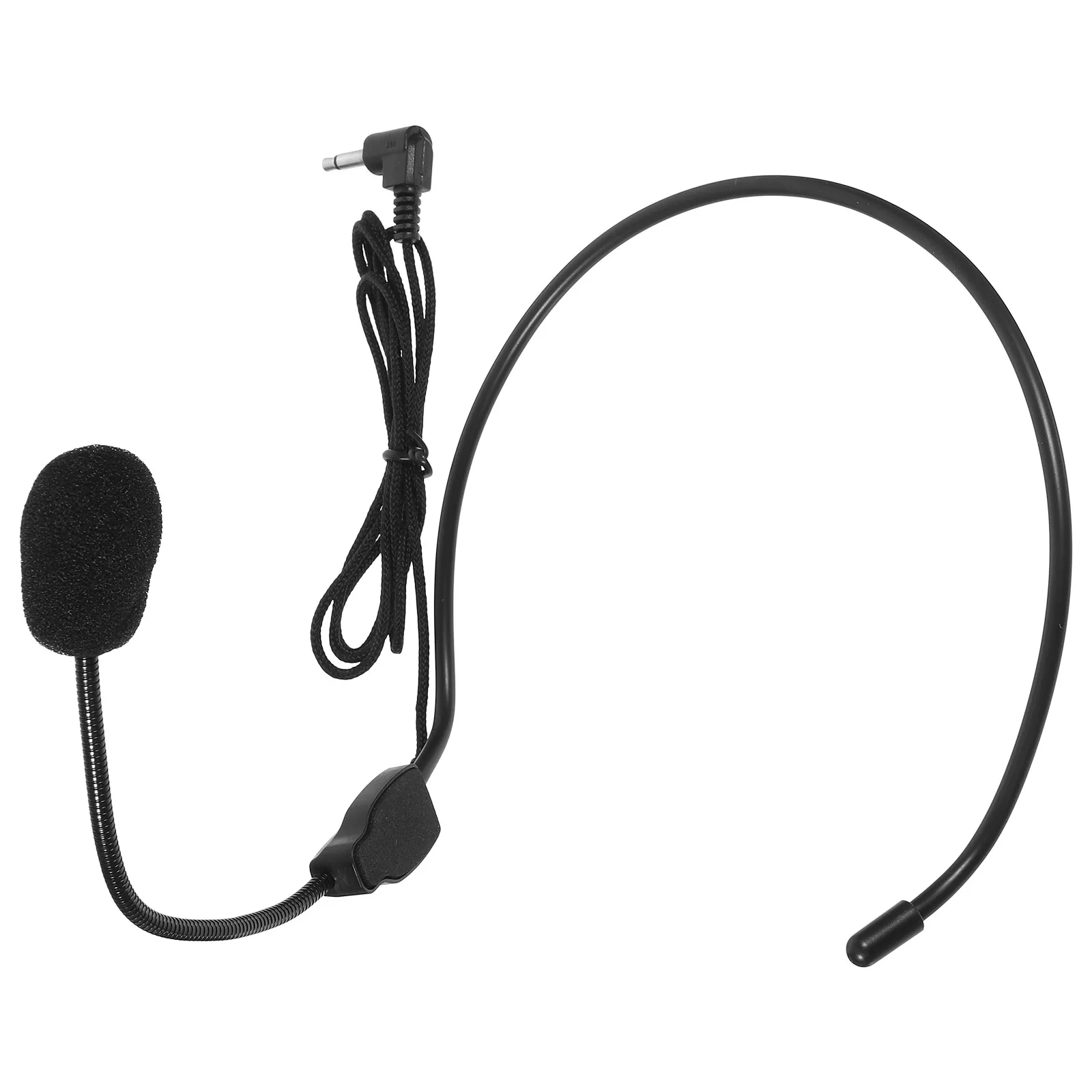 

4 Pcs Headset Microphone Voice Amplifier Wired Mic Headset for Teachers Singers Speakers Recording Stage Host Lecturer