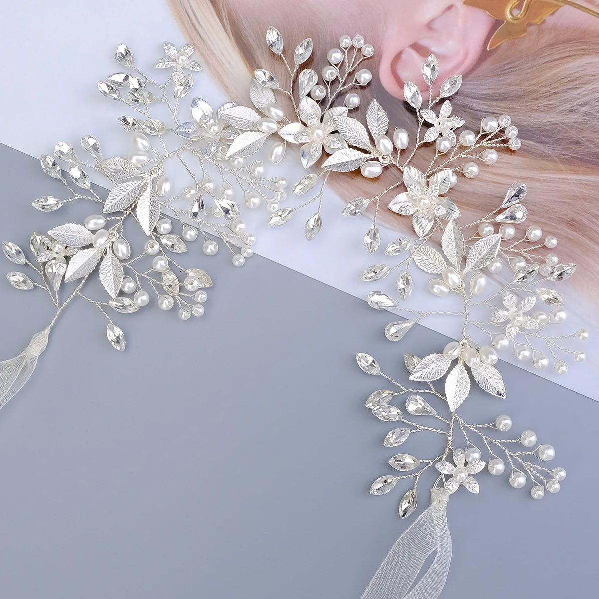 Bridal Pearl Rhinestone Waist Belt Luxury Handmade Wedding Dress Sash Crystal Waist Chain for Bride Party Dress Accessories