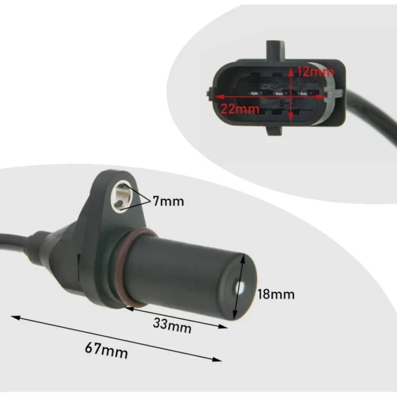 Sensor Posisi Poros Engkol No.39180-27800 untuk Hyundai Santa Fe 2005-2009