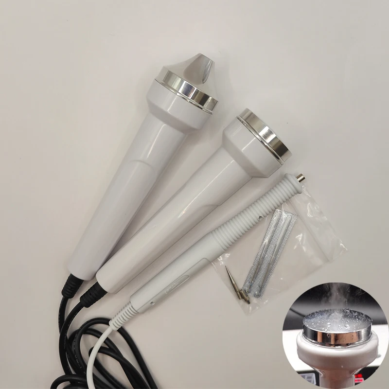 Face Eye Probe Set Tip Flat Ultrasound Massage Head for Ultrasonic Machine H3231,H3234,H3235,WD628,WD638,628T Facial Accessories