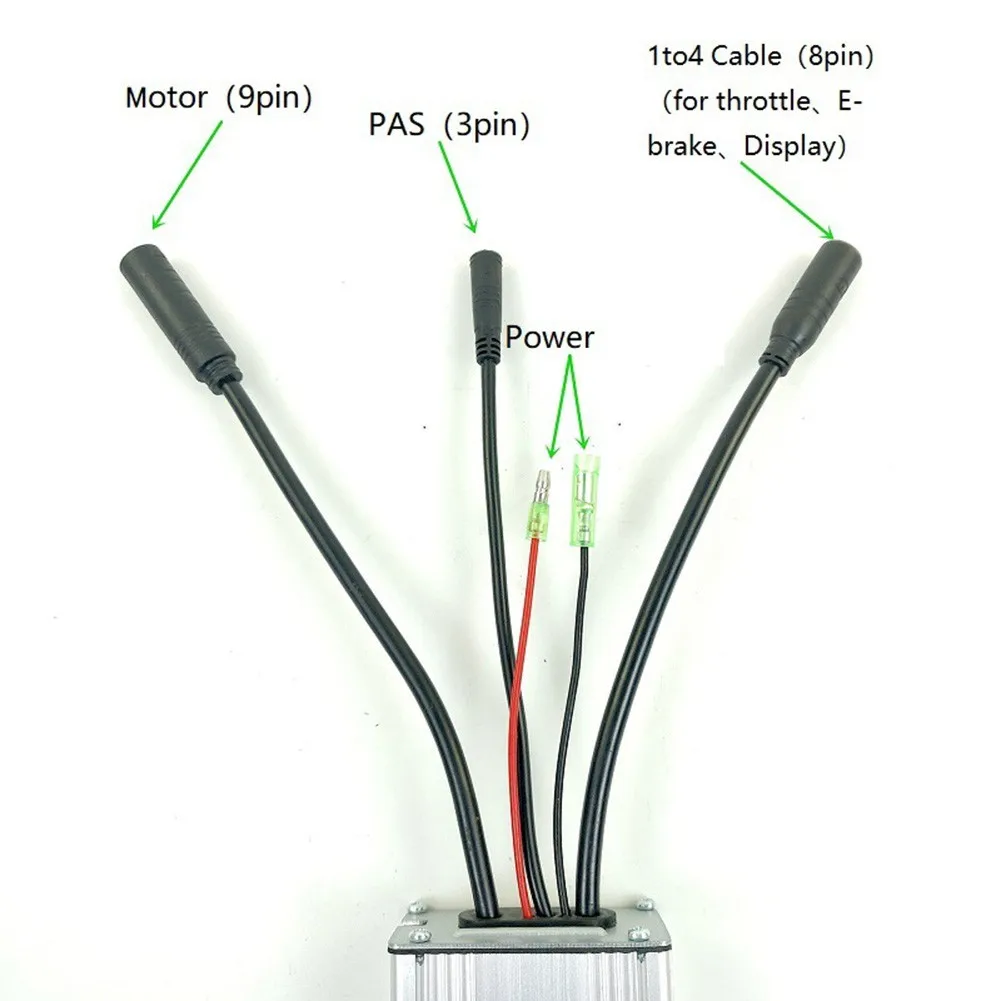 Electric Bike Controller KT-17A Controller for ebike Repair Electric Bike Upgrade for ebike Electric for 8a Rated Current