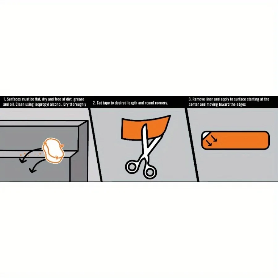 (2 Pack) Pedal Tape, 10 ft., Single Roll, 1 Pack, Black, Multi-layer Protective Coating