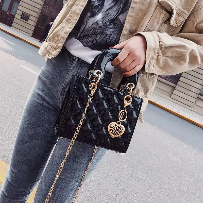 Handbag Women Brand Luxury Totes High Quality Fashion Classic Quilted Square Handle Bag Women Crossbody Shoulder Bags