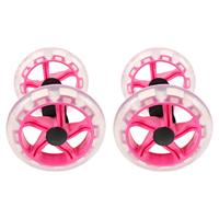 2 Pcs Ab Wheel Abdominal Roller Equipment Core for Women Workout Plastic Rollers