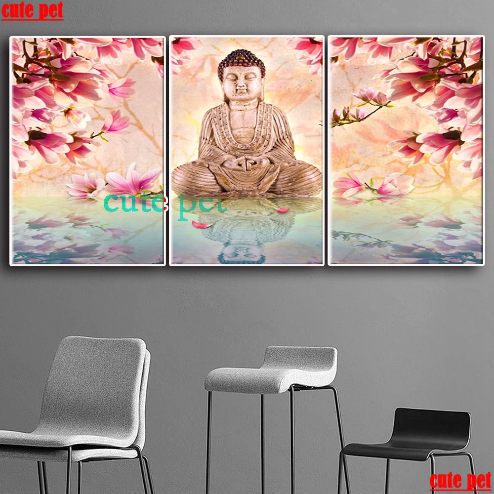 Diamond Painting Religious Buddha Diamond embroidery 5d diy full square Cross Stitch diamond mosaic puzzle Art Home Decor gift