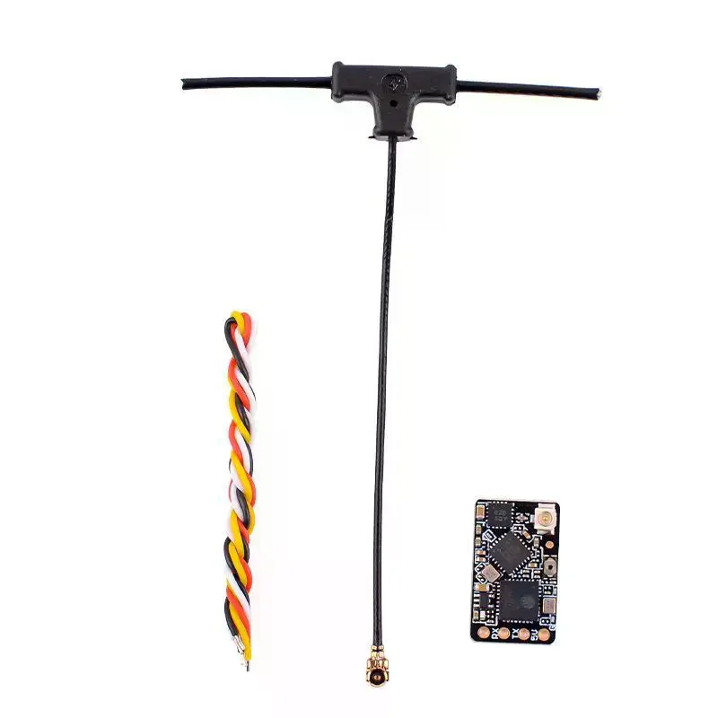 T-type Antenna ELRS 915MHz/2.4G RX V3.3.0 ExpressLRS Receiver WiFi Upgrade RC FPV Traversing Drone Accessories 1 Set