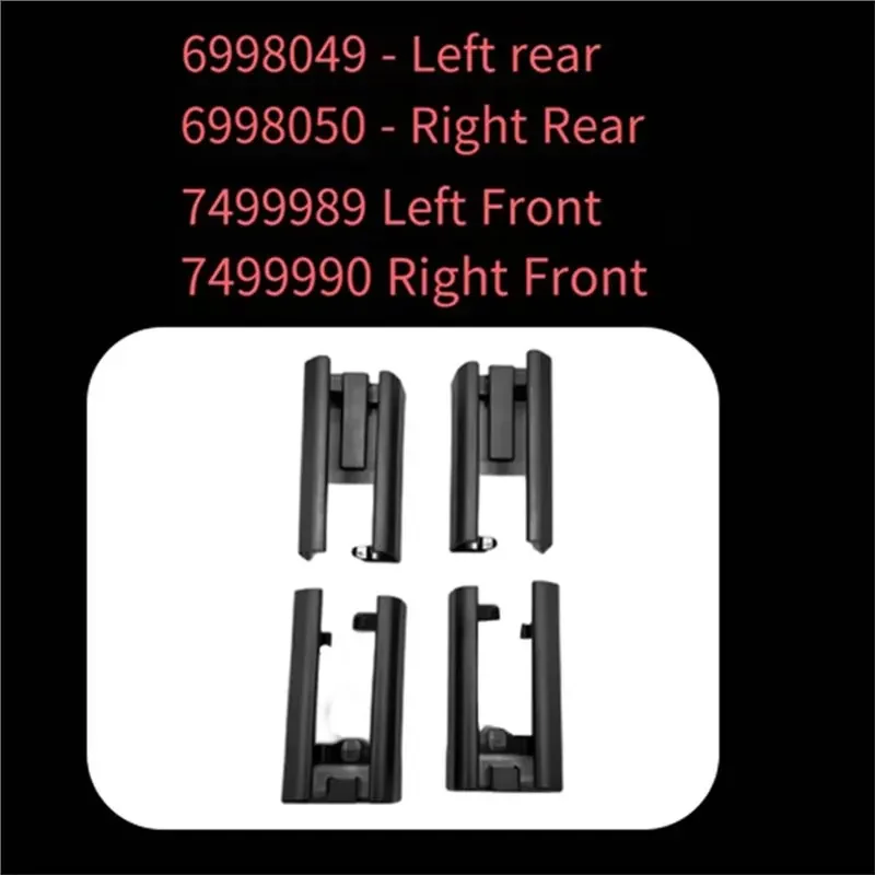 OUIO Car Protective Cover for BMW X5 G05 X6 G06 X7 G07 2019-2025 Seat Protector Pad Interior Anti-Kick Accessories Trim Cover Pr