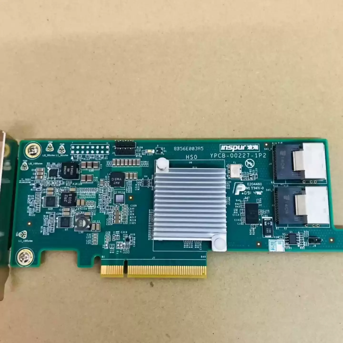 9300‑8i 9311 Mode SAS3008 HBA Card, 12Gb/s PCIe3.0 SFF‑8643 Expander Card for ZFS, 90% New