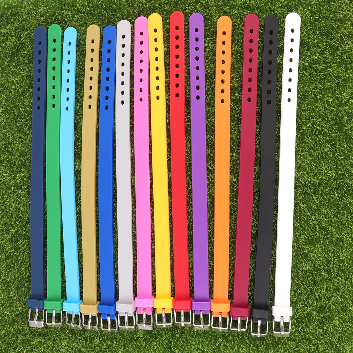 

Comfortable Pink Silicone Wristband Durable Stretchable Portable Practical for Boys and Girls Girl Silicone Bracelet