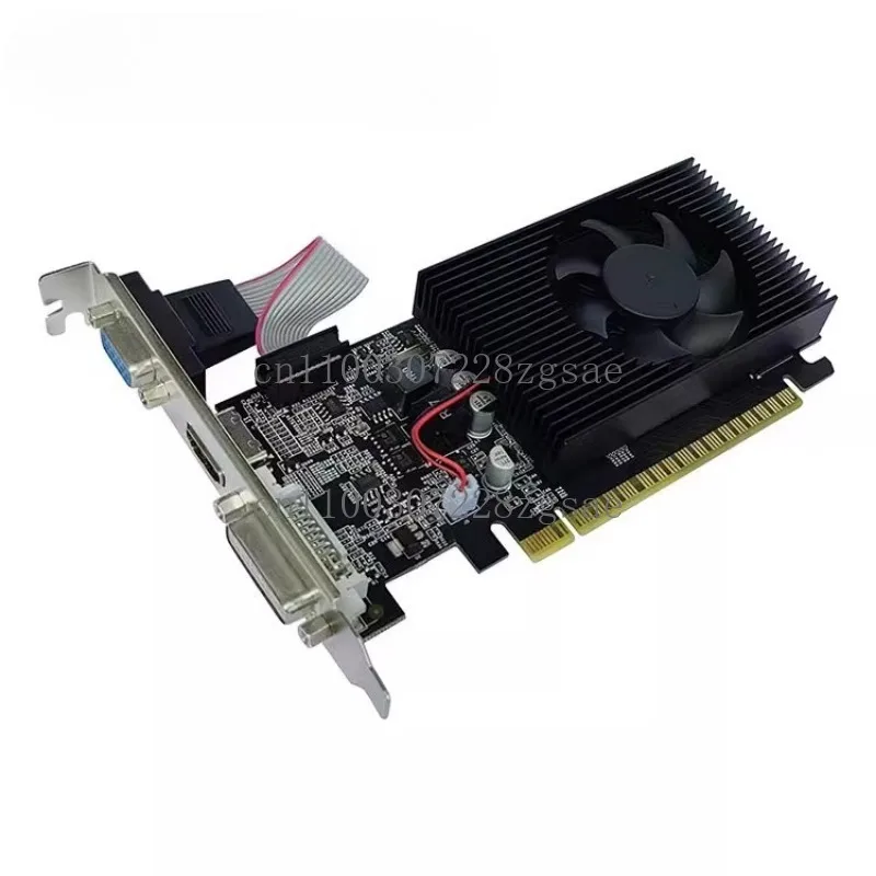 بطاقة رسومات GT730 610 GTX 750 الجديدة 730 610 750 بطاقة سكين 2G DDR3 VGA + HDMI + DVI #2