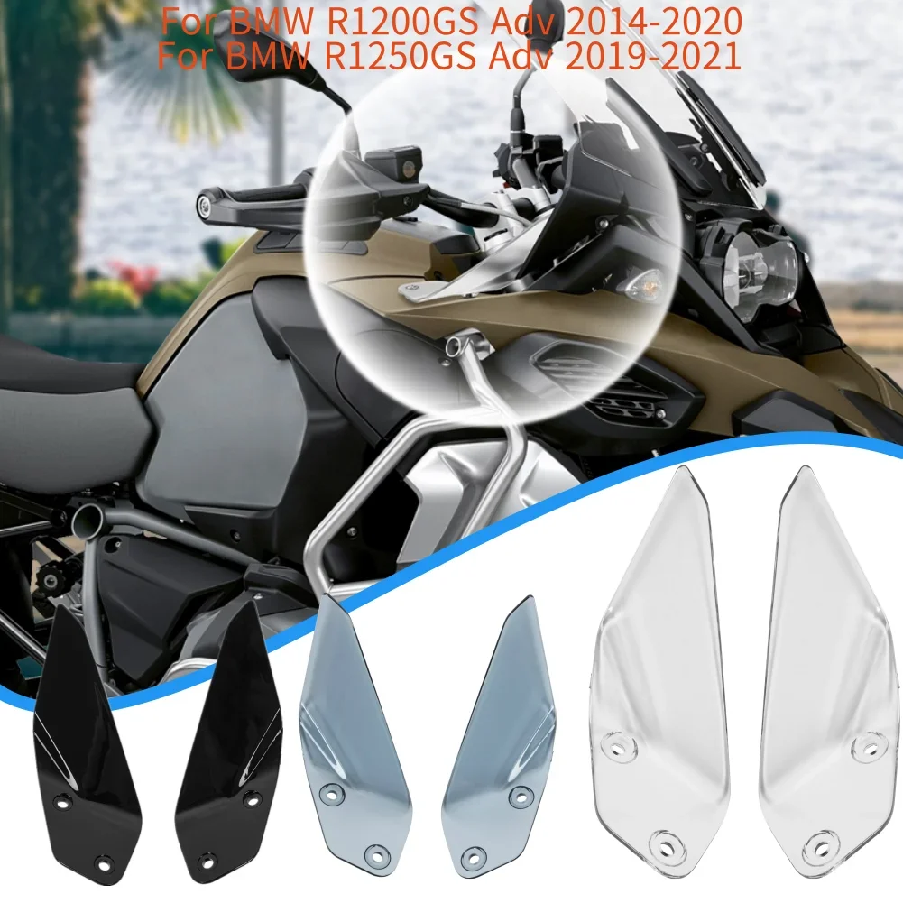 R1250GS Adventure 2019-2022 Motorcycle Windshield Side WindScreen Airflow Panel Wind Deflectors For BMW R1200GS Adv 2014-2020